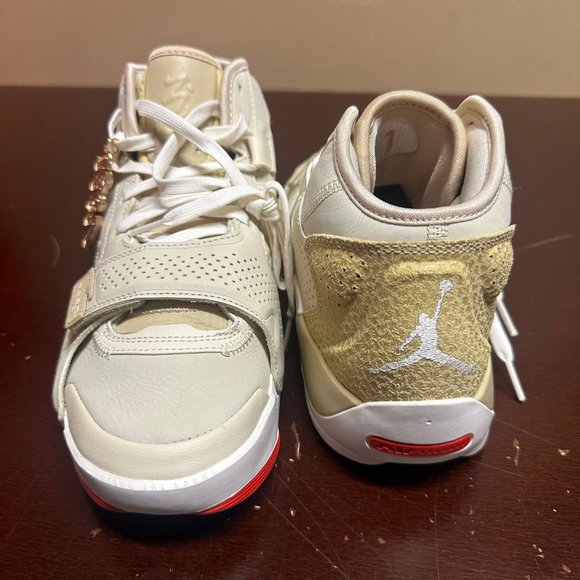 Jordan Mens Beige Zion 2 DO8990-217 Lace Up Athletic Basketball Shoes Sz 12 13 9 main image 7